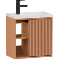 Set arredo bagno rosa